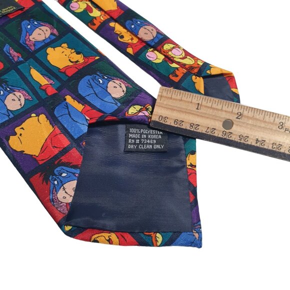 Disney Winnie The Pooh Character Tie Vintage Collectable Tigger Eeyore Disney - Picture 5 of 5